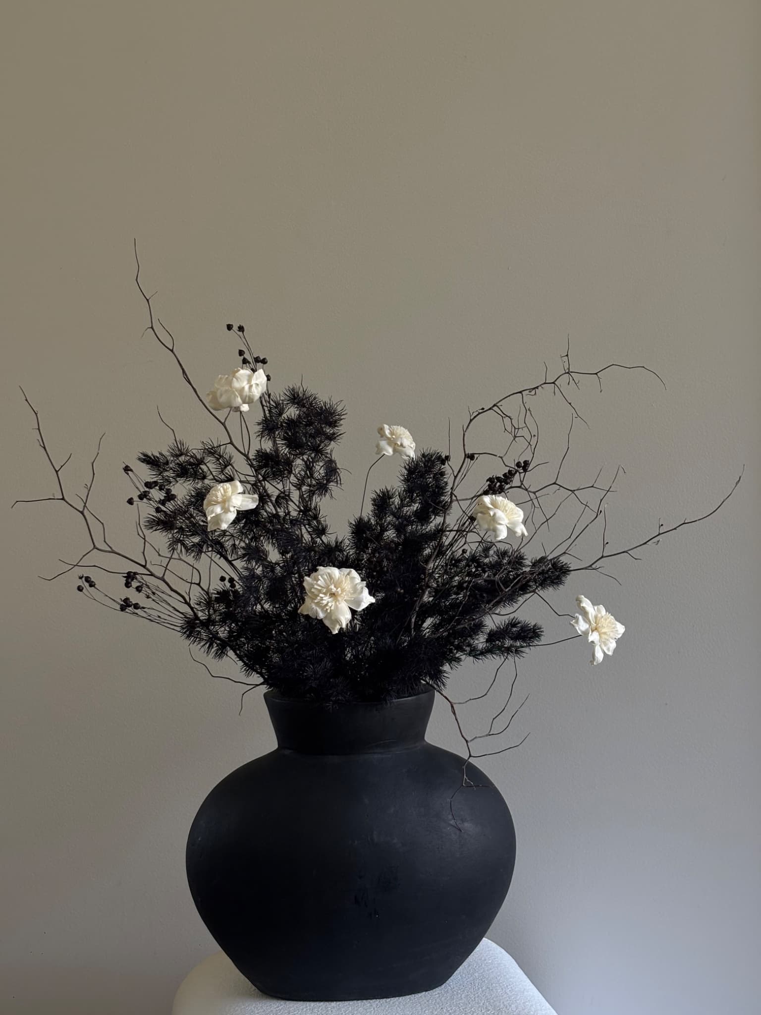 Shadow and Bloom Vase
